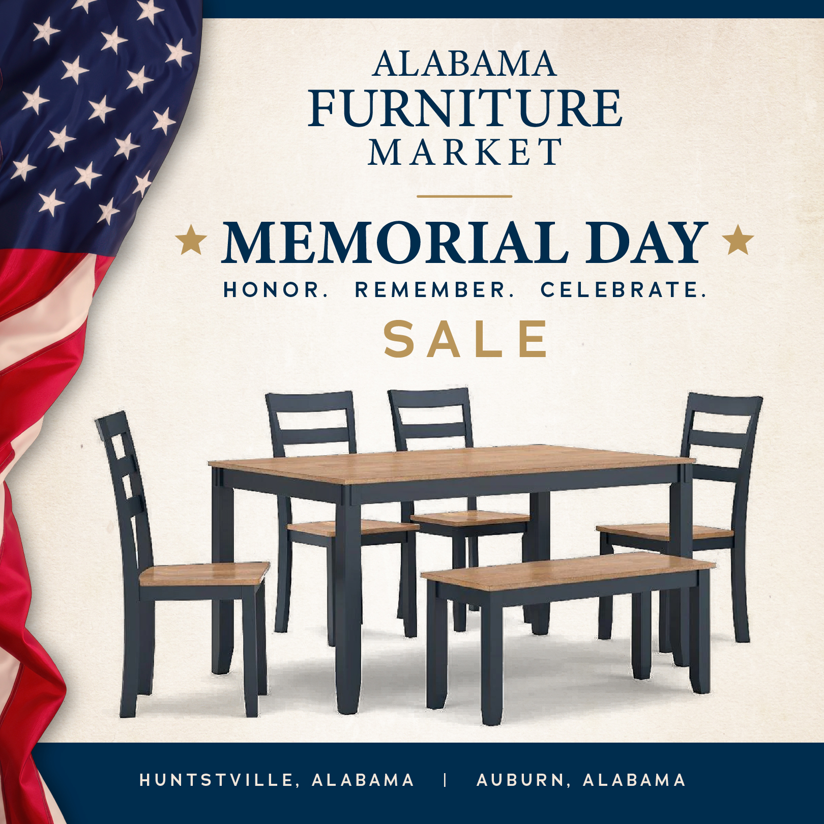 Alabama Furniture Market Memorial Day Sale — dining set